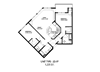2 Bedroom Floor Plan